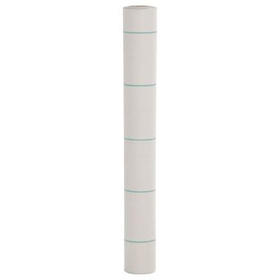 vidaXL Membrána proti burine biela 1x50 m PP