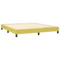 vidaXL Boxspring posteľ s matracom zelená 160x200 cm látka