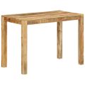 vidaXL Jedálenský stôl 110x55x76 cm masívne mangové drevo