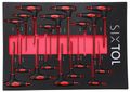 Modul s náradím do dielenského vozíka MECHANIC TOOL TRAY 5, 18 ks SIXTOL