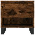 vidaXL Konferenčné stolíky 2 ks dymový dub 50x46x50cm kompozitné drevo