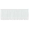 vidaXL Čipková záclona Biela 260 x 1200 cm Polyester