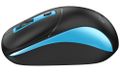 GENIUS NX-7123 BlackBlue/ 1200 dpi/ bezdrátová/ Copilot/ 4tlačítková/ černomodrá