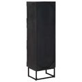 vidaXL Highboard Čierny 35 x 30 x 120 cm