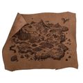 Gravírovaná mapa - štiepka, na mieru