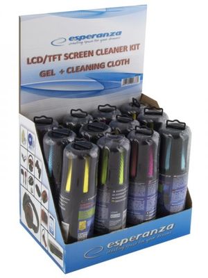 Súprava na čistenie obrazoviek Esperanza ES122, 150 ml Sada na čištěnie obrazovek Esperanza ES122, 150 ml