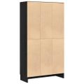 vidaXL Knižnica 3 úrovní 82,5 x 30,5 x 150 cm Kompozitné drevo