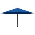 vidaXL Záhradný slnečník 248 x 248 x 148 cm Polyester a oceľ Azurblue