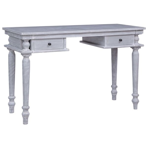 vidaXL Stôl 120x50x78 cm masívne mahagónové drevo