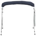 vidaXL Strieška Bimini so 4 oblúkmi a stenami 243x(230-244)x137 cm