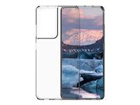 Zadní kryt pro mobilní telefon - plast - průsvitná - pro Samsung Galaxy S21 Ultra, S21 Ultra 5G