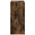 vidaXL Nočný stolík 2 ks Dymová dub 25,5 x 22 x 49,5 cm