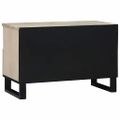 vidaXL TV jednotky 70 x 33 x 46 cm Biela Kompozitné drevo