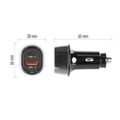 USB adaptér do auta PD/QC 48 W