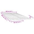 vidaXL Náhradné lamely k posteli s 48 lamelami, 2 ks, 80x200 cm