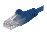 Patch kábel - RJ-45 (M) do RJ-45 (M) - 1 m - UTP - CAT 6 - modrá