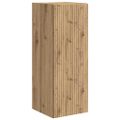 vidaXL TV nástenná skriňa 30 x 31 x 80 cm Remeselnícky dub