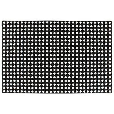vidaXL Gumená rohož 22 mm 80x120 cm