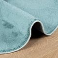 vidaXL Koberec OVIEDO krátky vlas zelený Ø 100 cm
