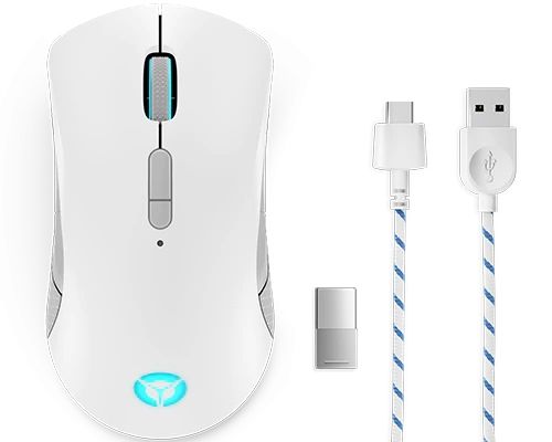 Lenovo Legion M600/Herné/Optické/Drôtové/bezdrôtové/Biele