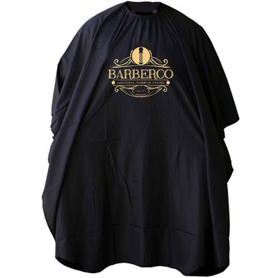 Veľká kadernícka pláštenka BARBERCO XXL Black cape