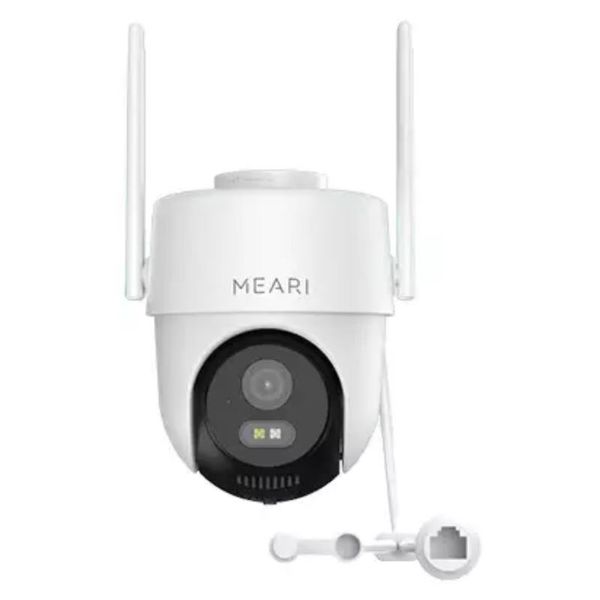MEARI S2 Plus, Smart WiFi/LAN Kamera QHD, biela