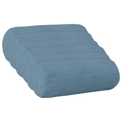 vidaXL Poťah na podložku 6 pcs HEERLEN Modrá Ø 15 x 40 cm manšestr