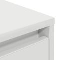 vidaXL TV skrinka s LED svetlami biela 193,5x41x50 cm