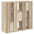 vidaXL Servírovacia skriňa Sonoma dub 73,5 x 24 x 69,5 cm