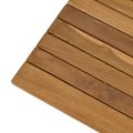 vidaXL Vrchná doska 110 x 55 x 3,5 cm Obdĺžnikový Husté teakové drevo