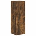 vidaXL Bočná polica 33 x 32 x 100,5 cm Kompozitné drevo Dymová dub
