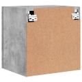 vidaXL TV nástenné skrinky 2 ks betónovo sivé 40,5x30x40 cm komp.drevo