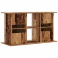 vidaXL Stojan na akvárium staré drevo 101x41x58 cm kompozitné drevo