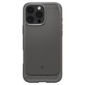 Spigen Rugged Armor Mag Magsafe puzdro pre iPhone 16 Pro Max 6,9" sivá