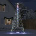 vidaXL LED vianočný stromček 615 LED farebné 404,5 cm