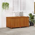 vidaXL Záhradný úložný box 150x80x75 cm akáciový masív