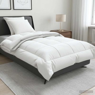 vidaXL Súprava paplóna a vankúša 3 ks 135x220 cm 4 ročné obdobia Vlnka