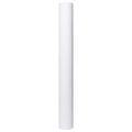 vidaXL Balkónová zástena biela 400x90 cm polyratan