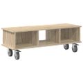 vidaXL TV stolík 100 x 35 x 35 cm Sonoma dub Kompozitné drevo