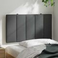 vidaXL Vankúš na čelo postele Hanko tmavosivý 90 cm látka