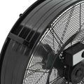 vidaXL Priemyselný bubnový ventilátor 77 cm 187,7 W, čierny