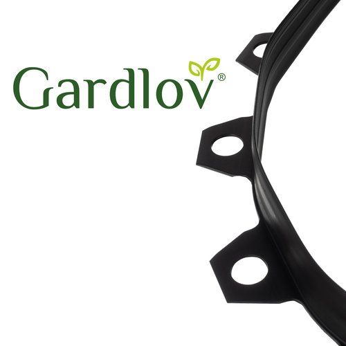 Záhradný plastový obrubník 40 mm, 10 m s kolíkmi Gardlov 24561 Zahradní plastový obrubník 40 mm, 10 m s kolíky Gardlov 24561