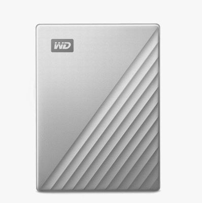 WD My Passport Ultra pre Mac/5TB/HDD/Externý/2.5''/Strieborná/3R
