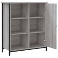 vidaXL Komoda sivá sonoma 70x30x80 cm kompozitné drevo