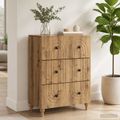 vidaXL Zásuvkový kabinet 66 x 34,5 x 90 cm Kompozitné drevo