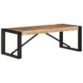 vidaXL Konferenčný stolík 100x50x35 cm, surový mangový masív