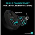 CONNECT IT Triple, Bezdrôtová myš, čierna
