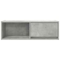 vidaXL TV skrinka betónovosivá 80x31x25,5 cm spracované drevo