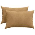 vidaXL Vankúše na pohovku 2 pcs Hnedá 60 x 40 cm Kordúrová tkanina