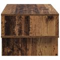 vidaXL Konferenčný stolík Staré drevo 80 x 46 x 35 cm Kompozitné drevo